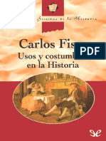 Fisas Carlos - Historias Secretas de La Historia 03 - Usos Y Costumbres en La Historia