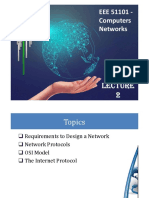 EEE 51101 - Computers Networks Lecture 2: OSI Model and Network Protocols