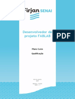 Desenvolvedor de Projeto FABLAB - QUA0040.01