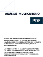 Analisis Multicriterio