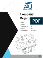 IBF Company Registration