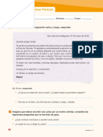 Evaluación Sumativa de 1er. Período LENGUA ESPAÑOLA 5TO