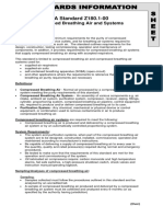 CSA Standard Z180.1-00 Compressed Breathing Air Systems