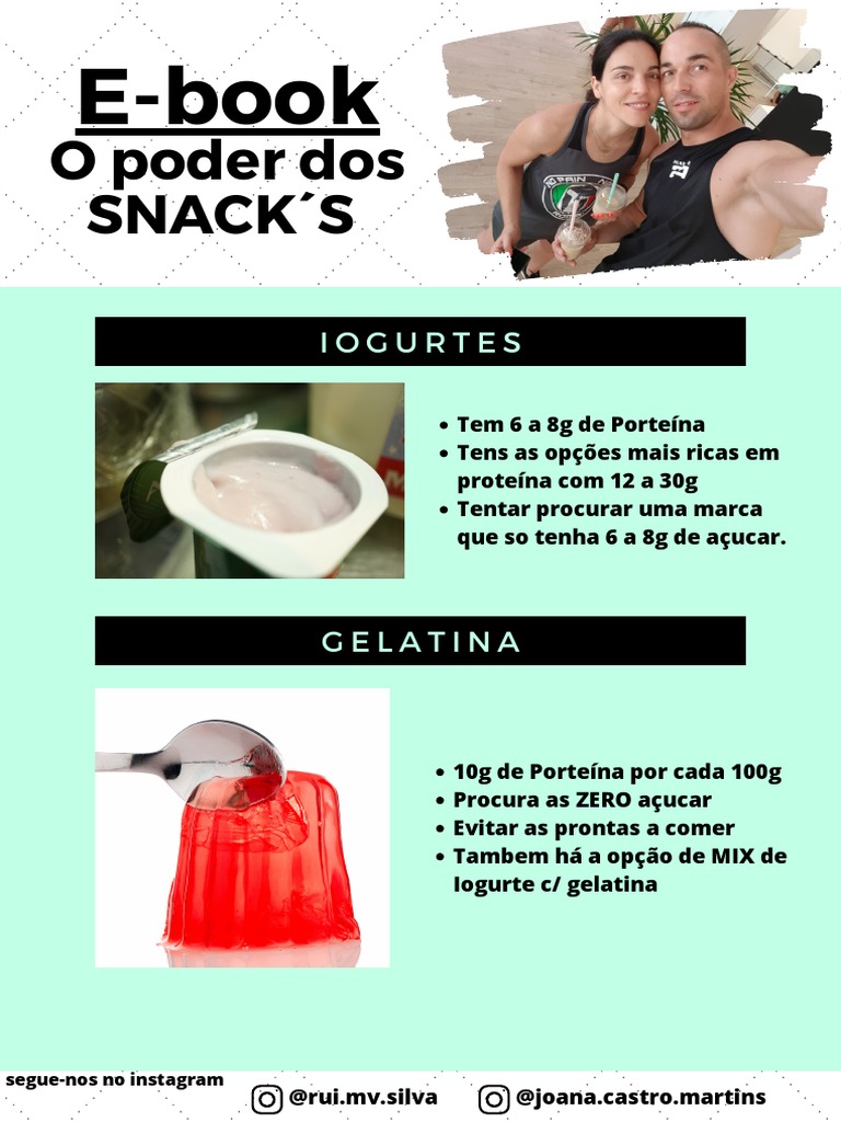 E-Book - 10 Power Snack S (Rui&Joana - Centro de Bem Estar) | PDF ...