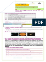 CT HOJA de TRABAJO Semana Del 13 Al 17 de Setiembre