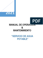 1 Manual de Operación - Sistema de Agua Potable