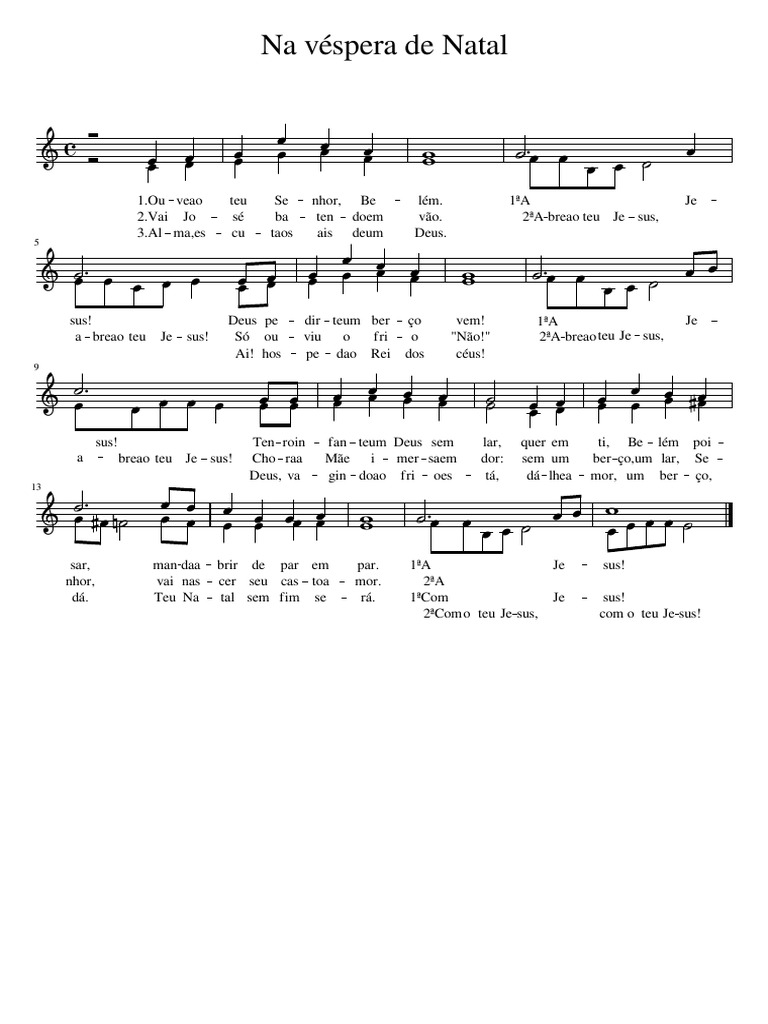 Na Véspera de Natal | PDF
