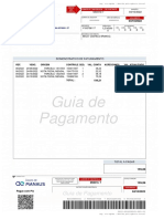 Segunda via de conta de água emitida pela agência virtual