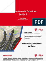 Sesión 4 - Trazo y Evaluación de Rutas - Ok