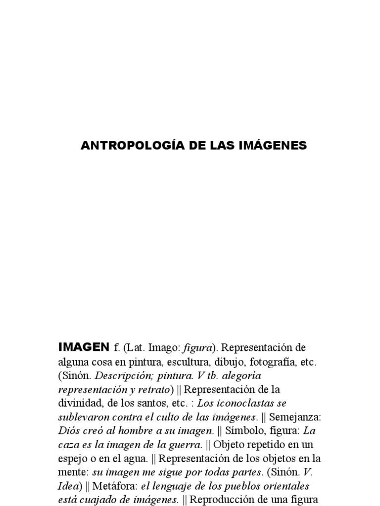Antropología de Las Imágenes PDF Impresionismo