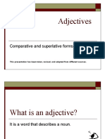 Comparison of Adjectives 2020