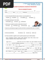 Ficha avaliação formativa