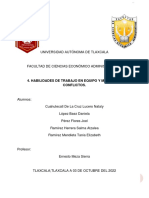 Trabajo en equipo y resolución de conflictos