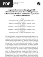 Download Magnetic Resonance Imaging MRI of Sexual Intercourse by Sexus Magnus SN60242180 doc pdf