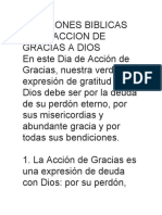 10 Razones Biblicas de La Accion de Gracias a Dios