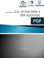 SOPESO CAOHC Practica Otoscopia EPP