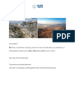 Spatial Scenario Modelling For The Sustainable Planning of Urbanising Regions in Sub-Saharan African Cities. Hany Abo El Wafa Moustafa