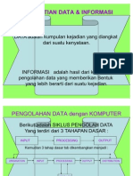 Pengertian Data & Informasi