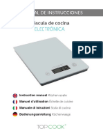Manual Balanza Digital Multi Idiomas