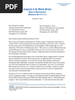 MTG / GOP Letter To Congress Over FBI Gun Rights