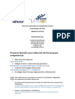 Proyecto Final Del Proceso de Seleccion de Personal Por Competencias