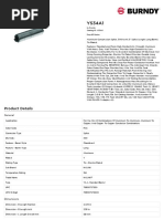 BURNDY YS34A1 Specsheet