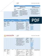 Planeación Didáctica de La Unidad 3