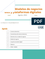 Clase 2 Modelos de Negocios Web y Plataformas Digitales 1