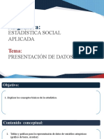 Presentación de Datos-SEMANA 1-ESTADÍSTICA SOCIAL APLICADA