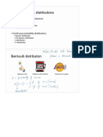 08-29-22 Notes On Chapter 2 - Probability Distribution and Statistical Methods