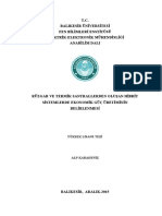 T.C. Balikesir Üniversitesi Fen Bilimleri Enstitüsü Elektrik-Elektronik Mühendisliği Anabilim Dali