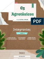 G3 - Agrotóxicos