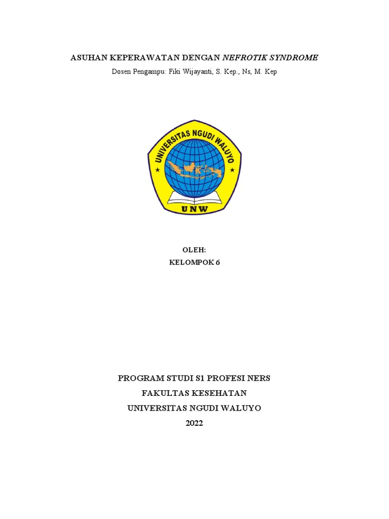 Nefrotik Syndrome Kelompok 6 PDF