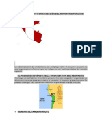 Configuración y Organización Del Territorio Peruano 32