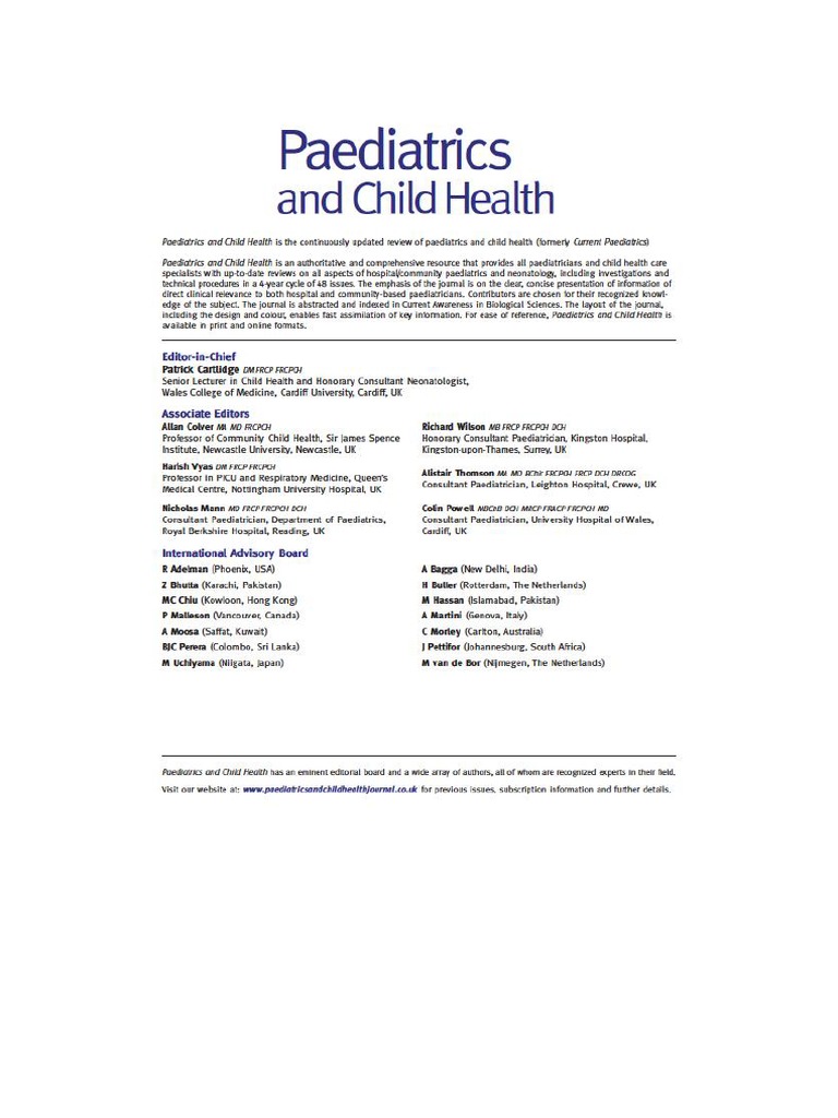 Enhancing Pediatric Communication Skills | PDF | Patient | Pediatrics