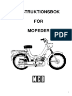 MCB Instruktionsbok För Mopeder