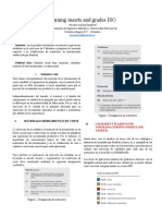 Selección de calidades y plaquitas de torneado para materiales ISO