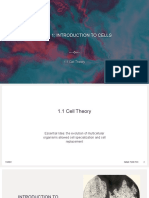 PowerPoint On Cell Theory Topic 1.1 IB Biology