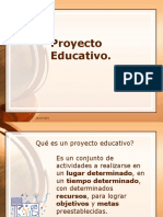 Proyecto Educativo