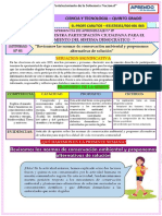 EXPERIENCIA DE APRENDIZAJE N° 07 - ACTIVIDAD N° 02 - 5TO GRADO - CIENCIA Y TECNOLOGIA_00001