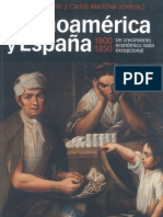 Latinoamerica y España, 1800-1850. Un Crecimiento Economico Nada Excepcional