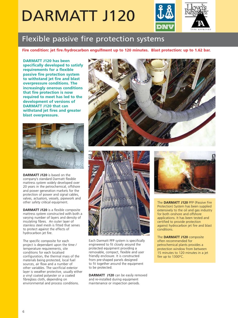 Darmatt J120 Brochure-08 | PDF | Fires | Composite Material