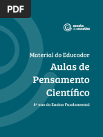 Material do Educador Pensamento Científico