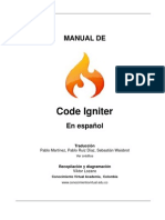 CodeIgniter Spanish UserGuide