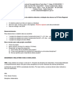 Relatório Feira de Matemática