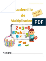 Cuadernillo Multiplicaciones