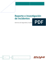 PROCEDIMIENTO REPORTE E INVESTIGACION DE INCIDENTES V02