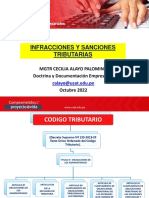 Sesion Infracciones y Sanciones Tributarias 2022 MG Cecilia Alayo