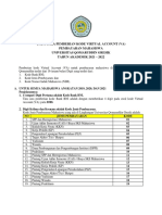 Tata Cara Pemberian Kode Virtual Account Pembayaran Mahasiswa 2022