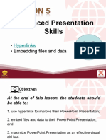 L5 Advanced Presentation Skills